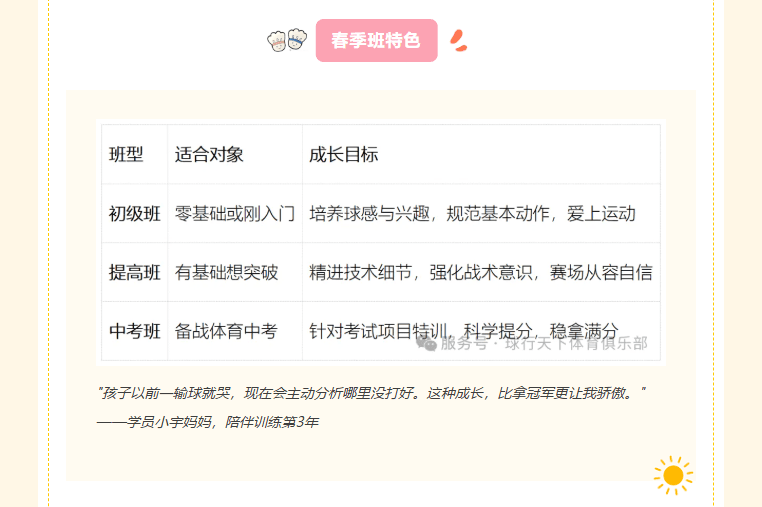 球行天下 · 2026羽毛球培训春季班 | 让热爱，在春天里发芽